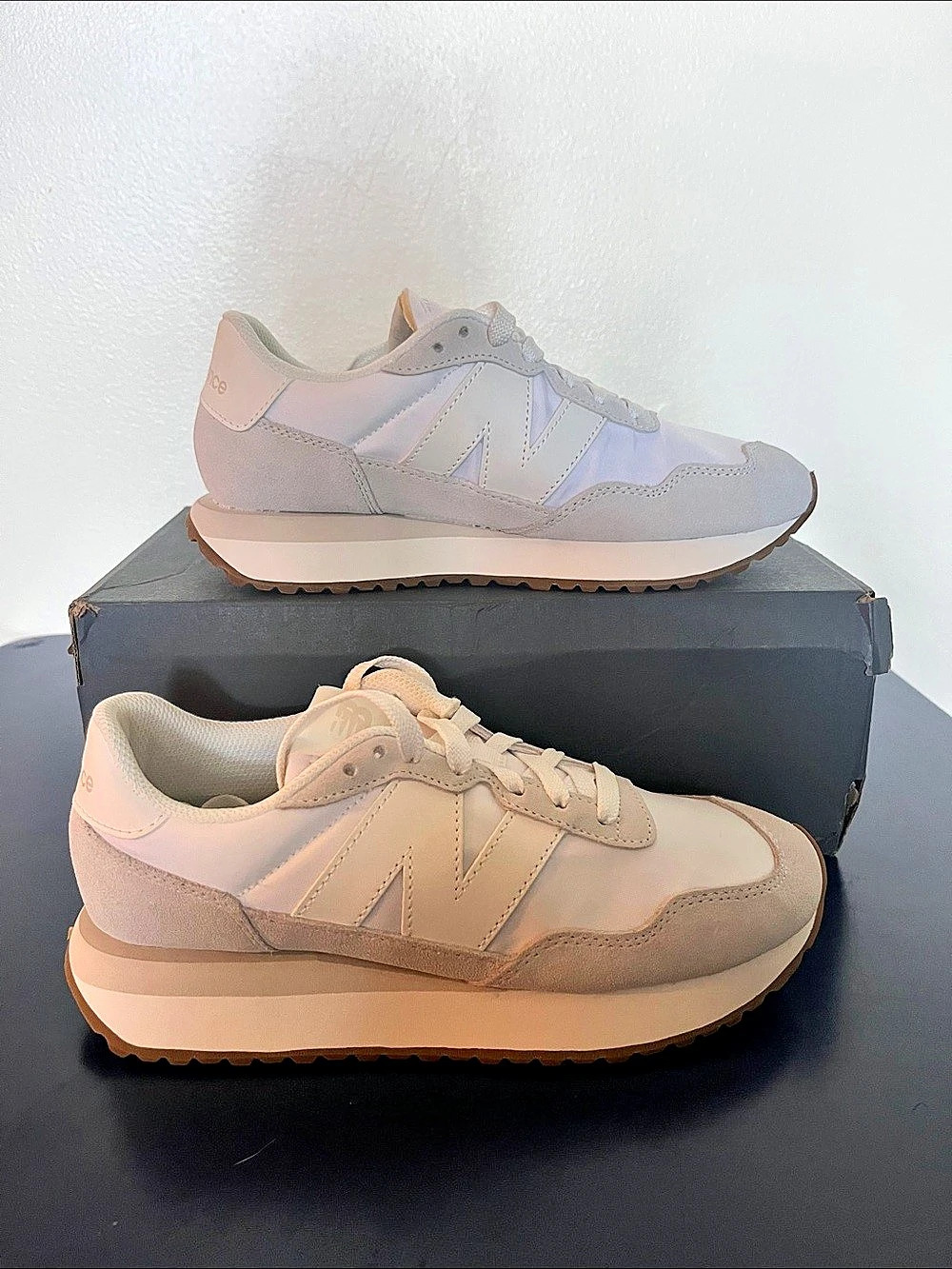 New Balance 237 Women's Sneakers US 7 White & Grey